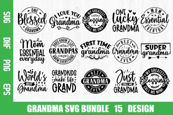 Download Grandma SVG Bundle - Grandma svg Collection