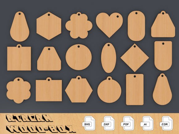 Download Keychain Cutting Templates, Keychain SVG - Premium Resources