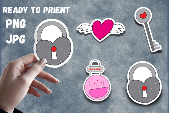 Download Printable Valentine's Day Stickers - Printable valentine's day stickers Collection