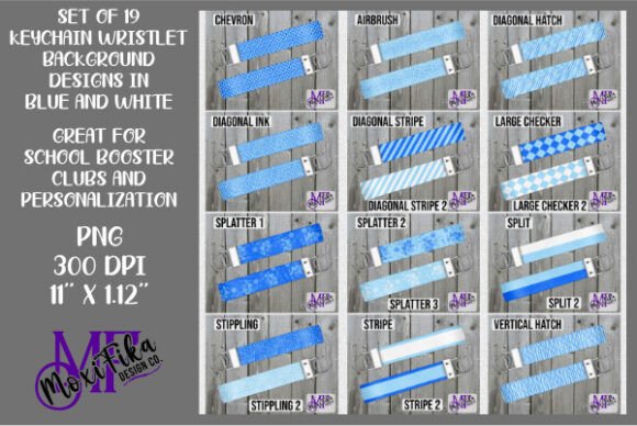 Download Blue &amp; White Keychain Backgrounds PNG - Keychain Collection
