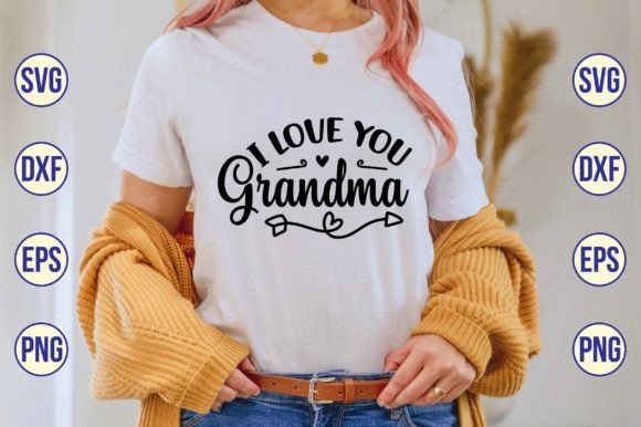Download I Love You Grandma SVG - Premium Resources